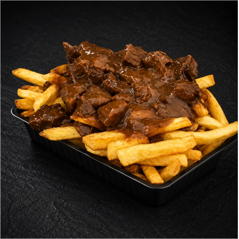Friet stoofvlees