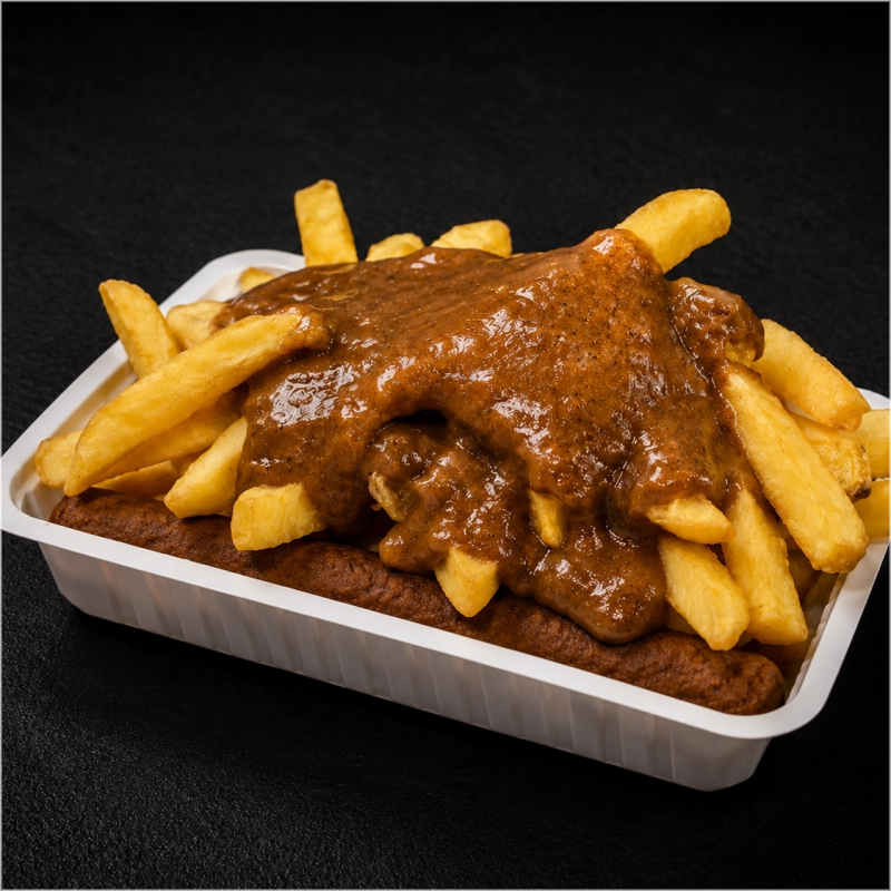 Friet super pindasaus