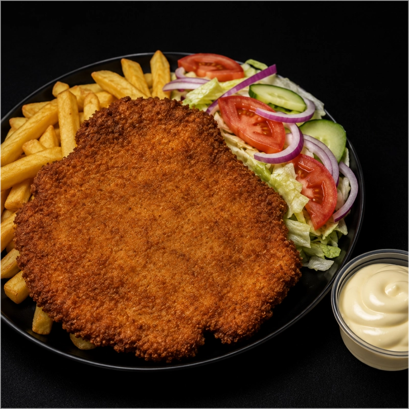Wienerschnitzel menu