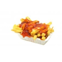 Friet curry