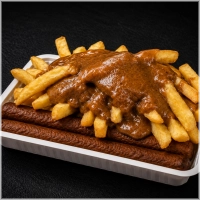 Friet waterfiets pindasaus